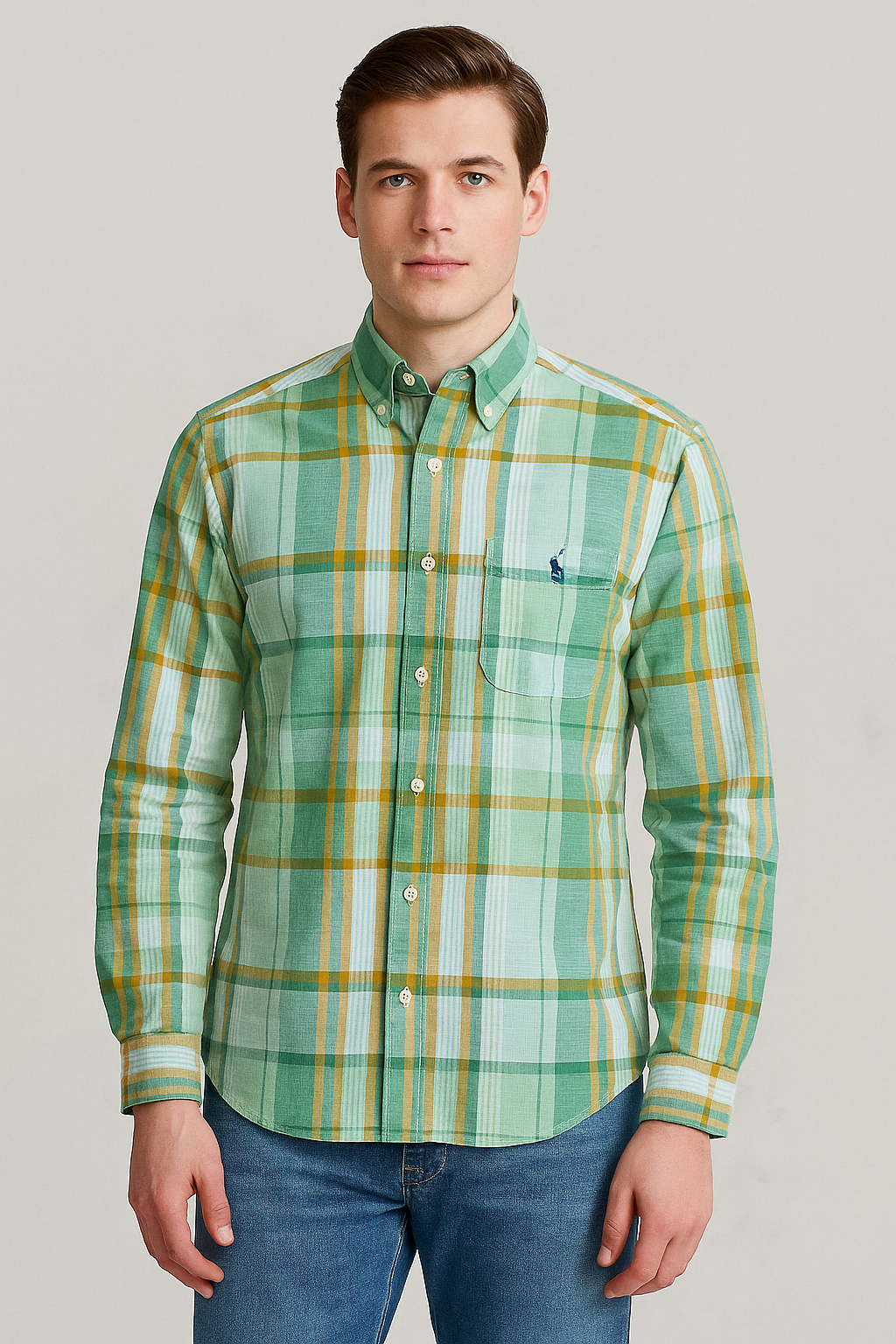 RL Shirt (With Pocket)