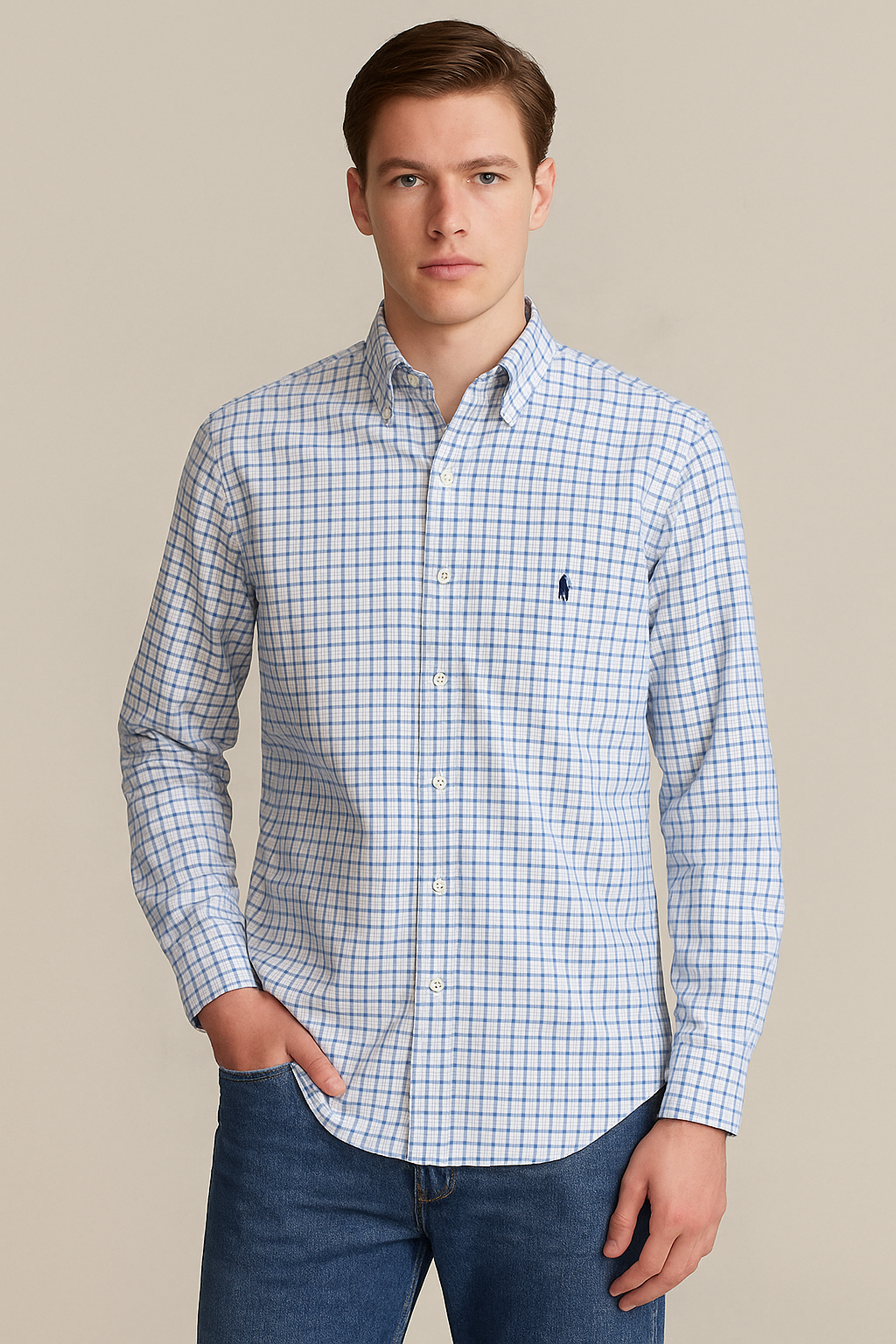 RL Shirt (With Pocket)