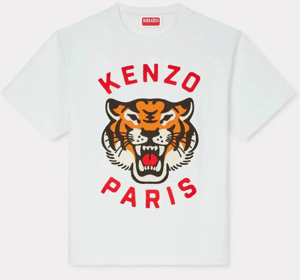 Kenzo (White) Tiger Big Print