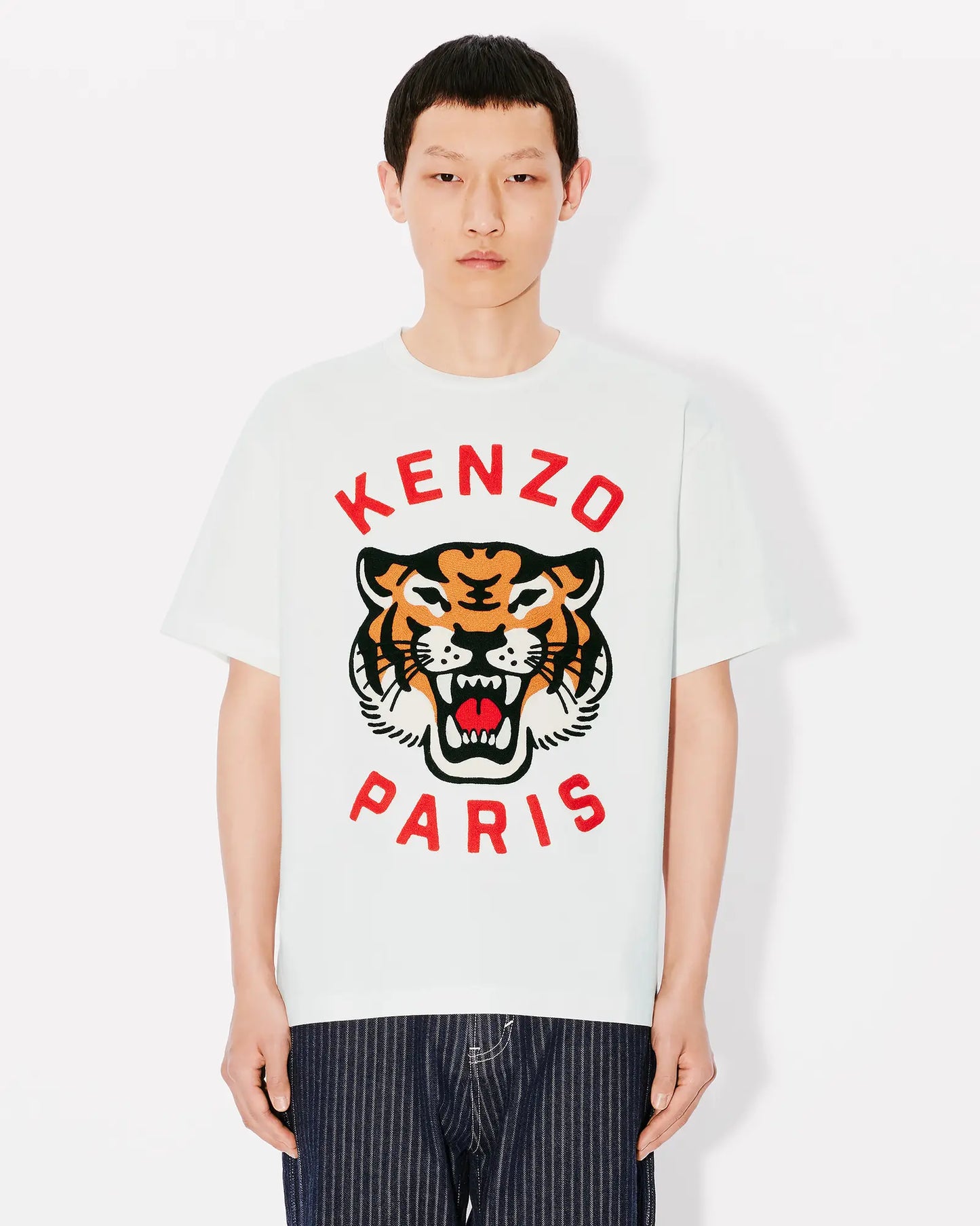 Kenzo (White) Tiger Big Print