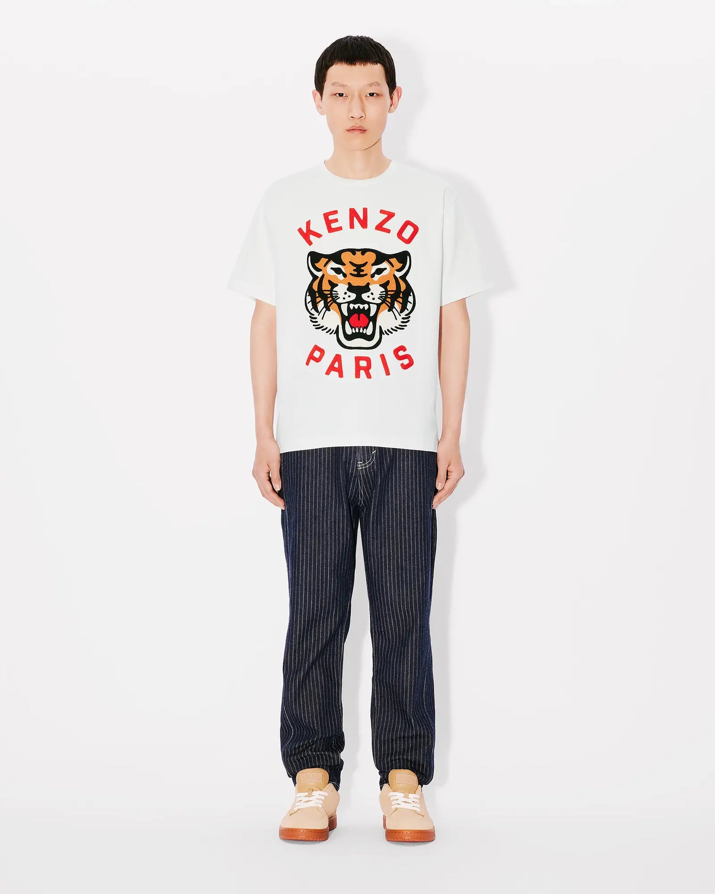 Kenzo (White) Tiger Big Print