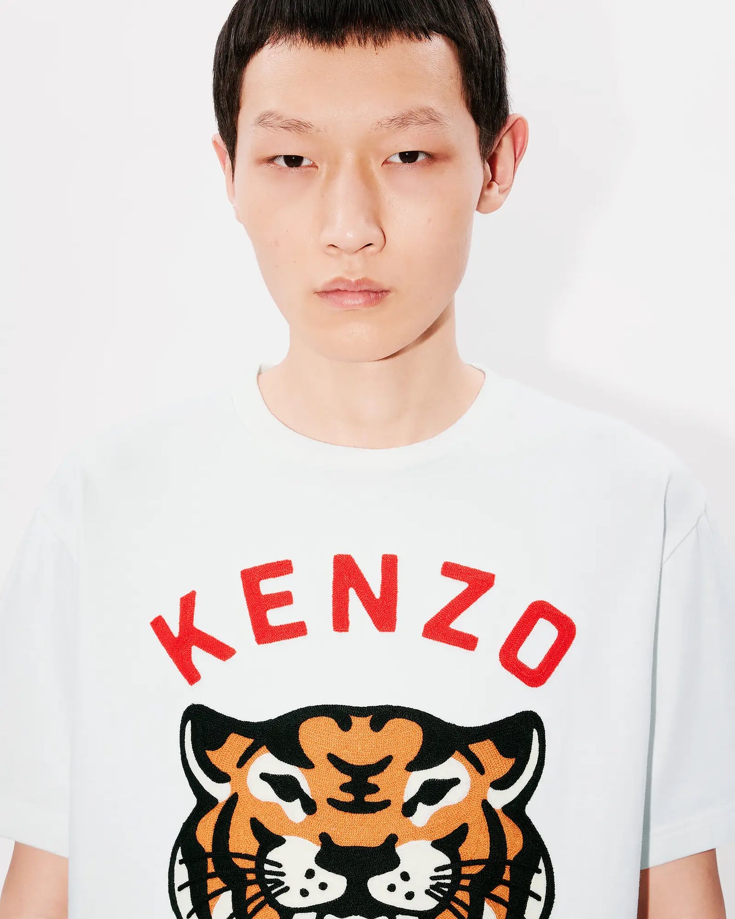 Kenzo (White) Tiger Big Print