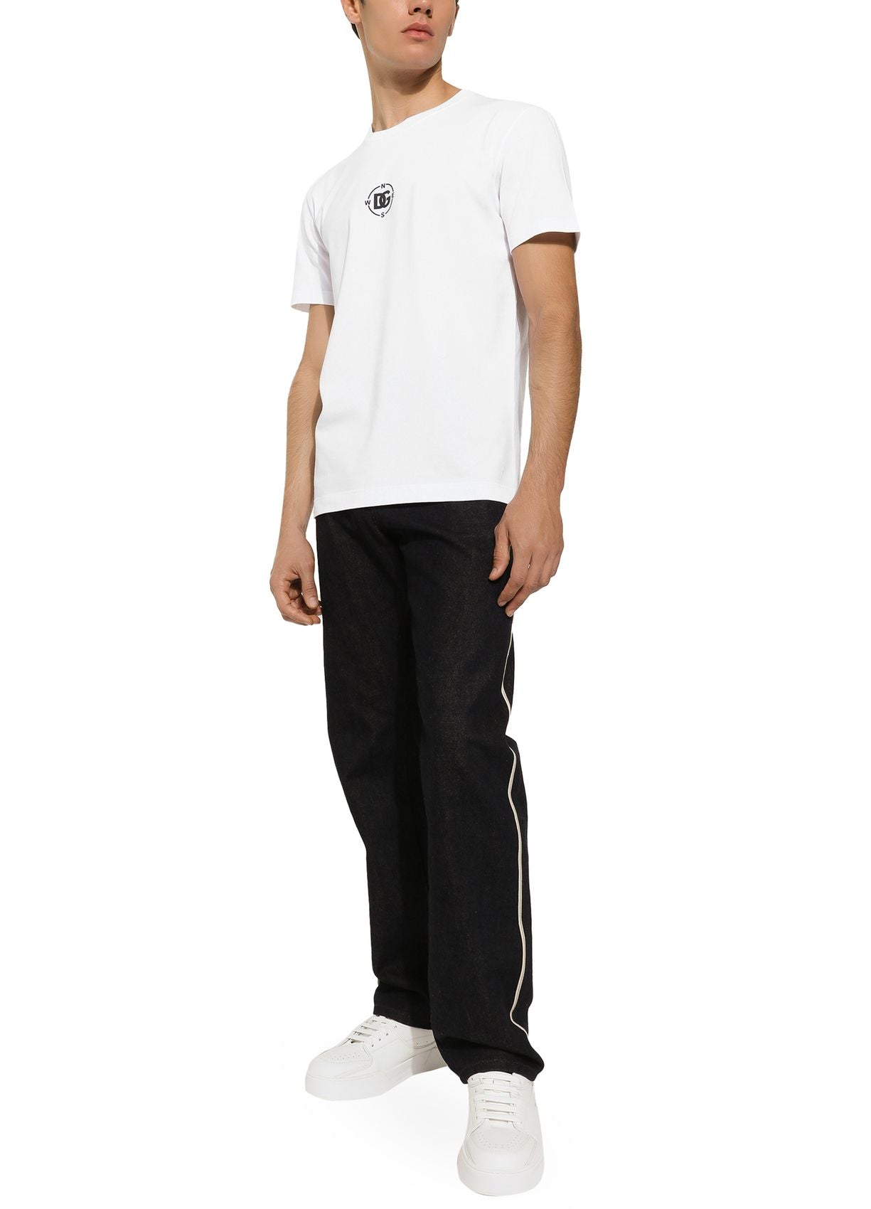 D&G White Tshirt (Compass)