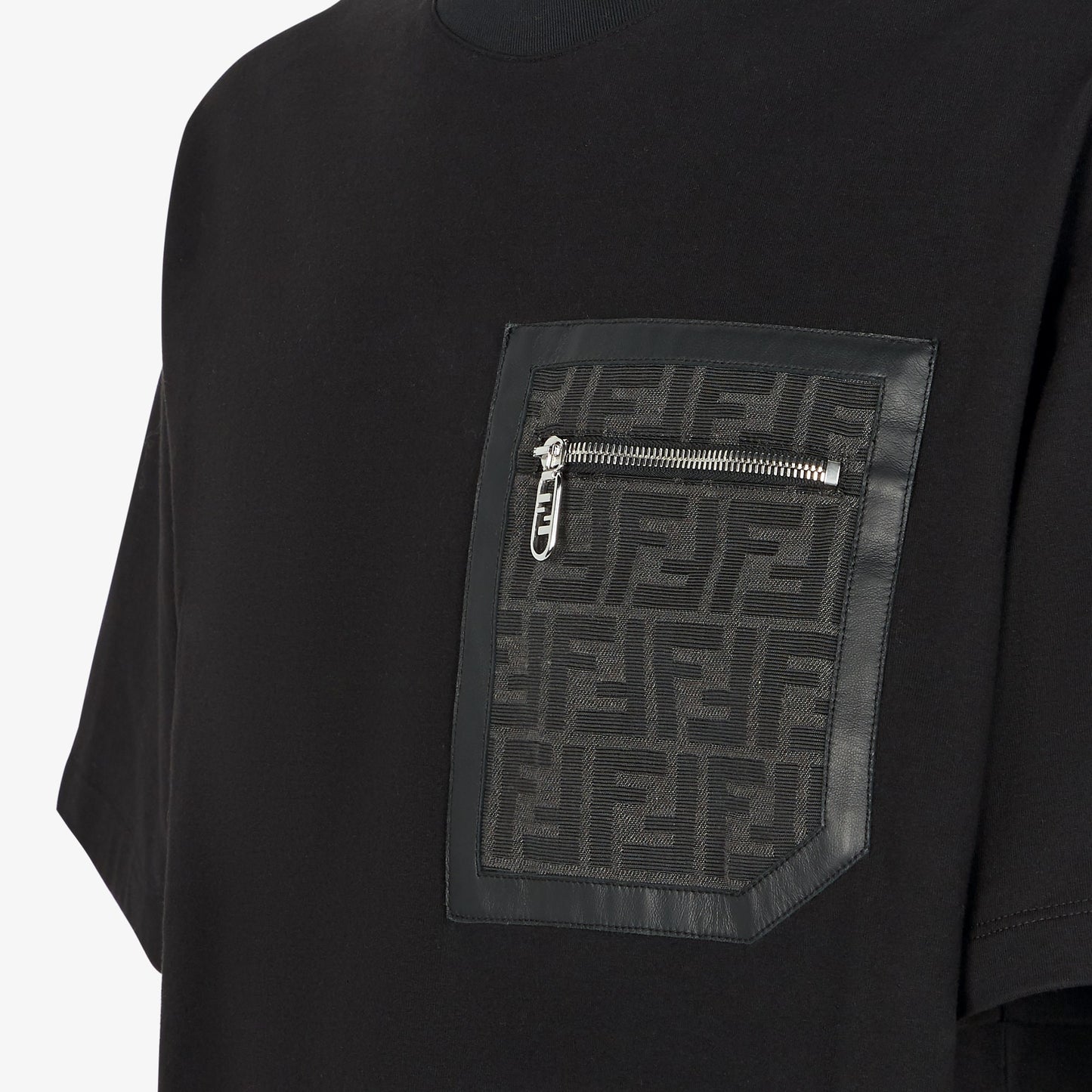 Fendi Pocket T-shirt Black