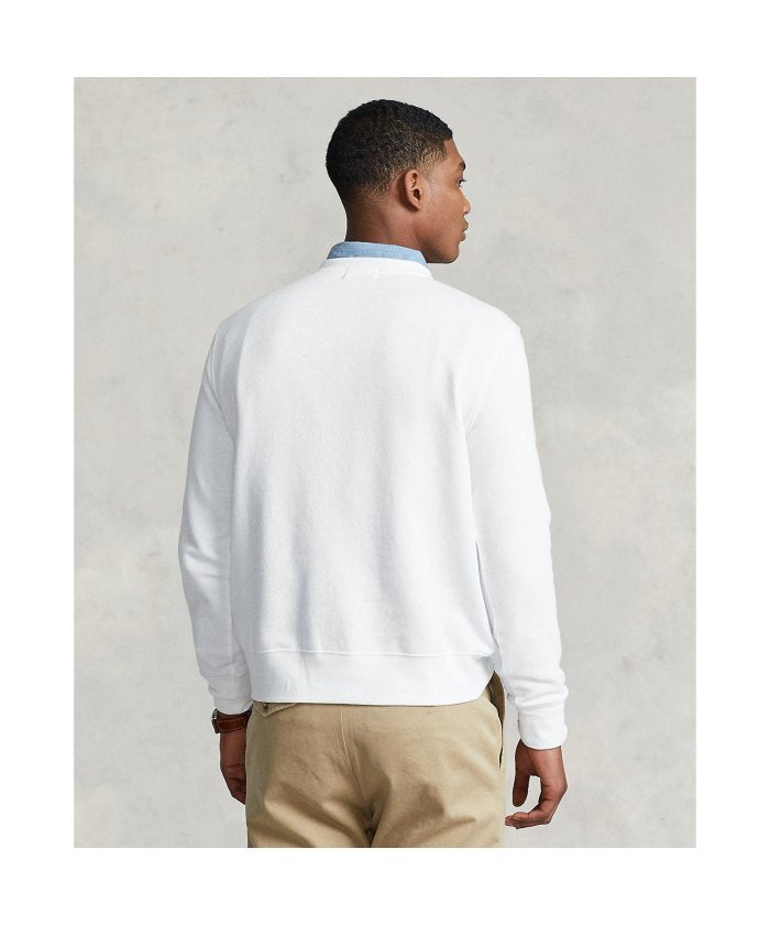 RL Fleece Sweatshirt (White Teddy Horse)
