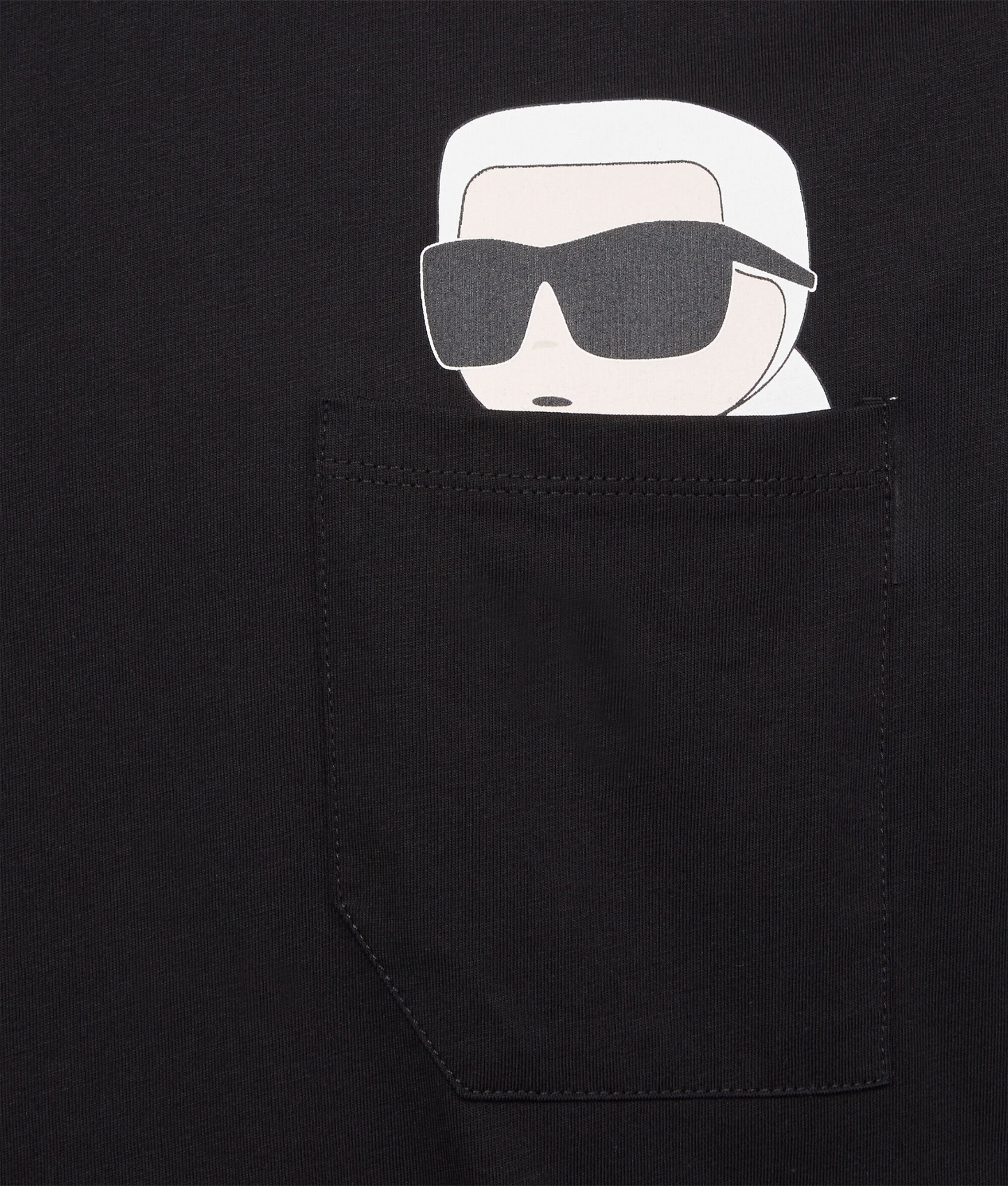 KARL Small Icon With Pocket (Black)