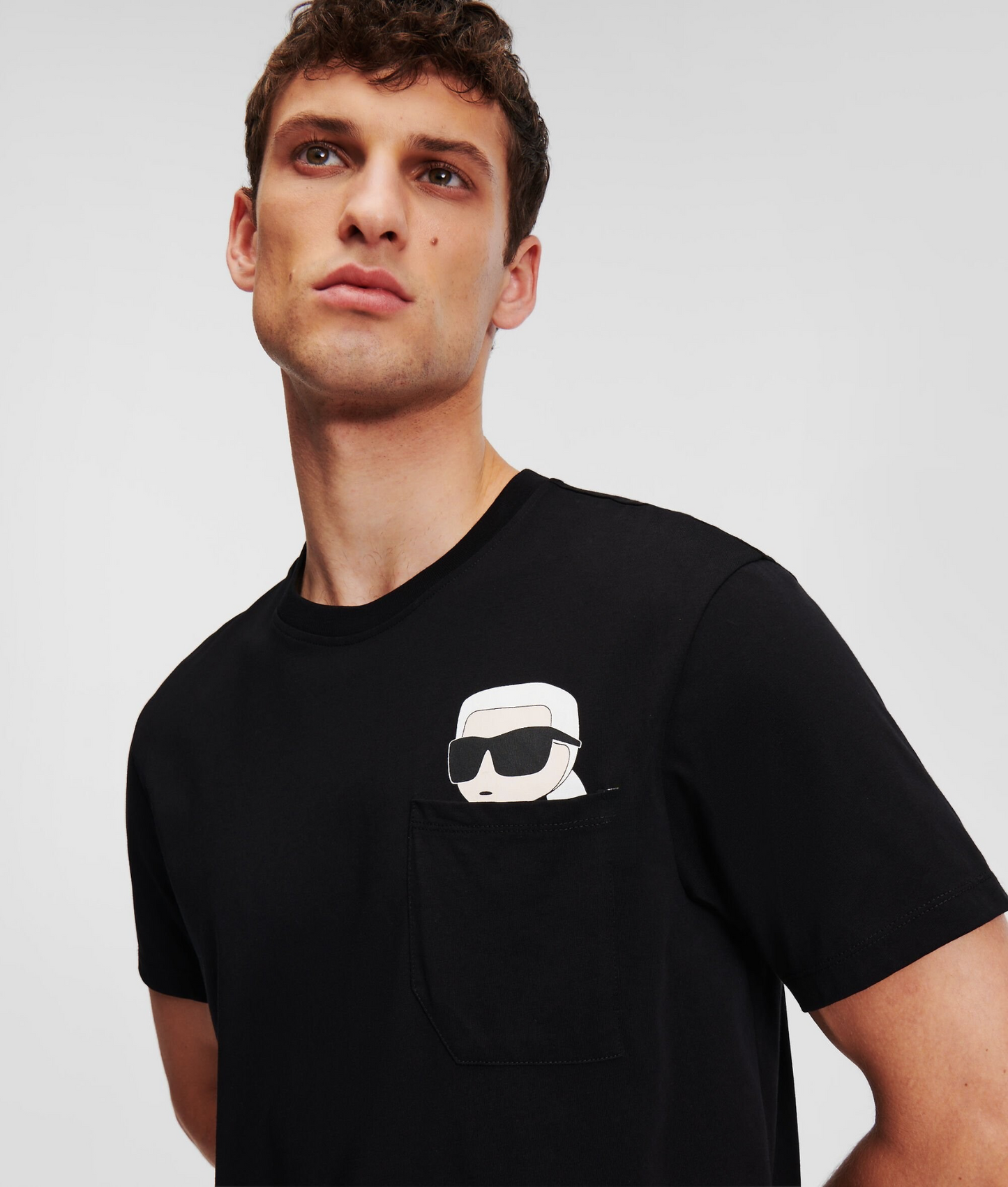 KARL Small Icon With Pocket (Black)
