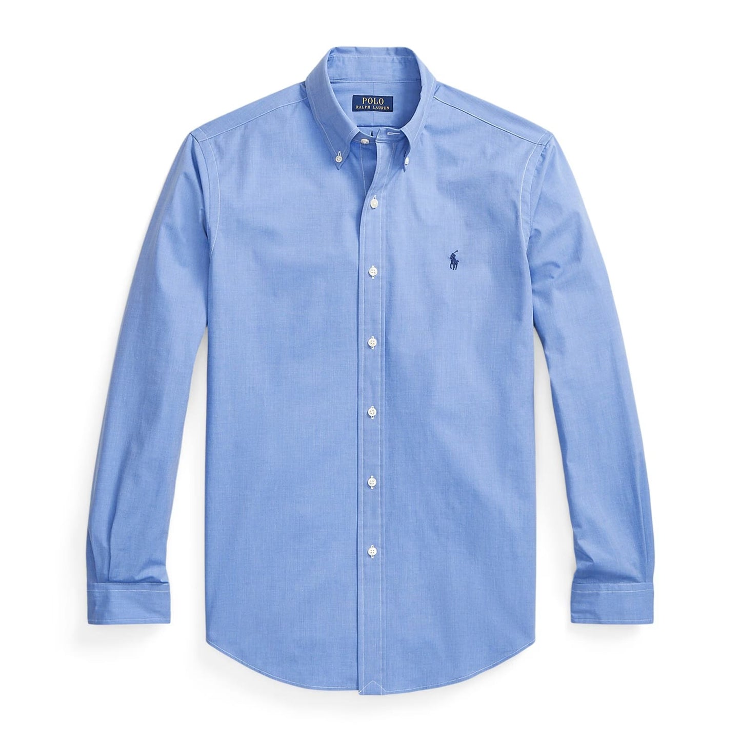 Sky Oxford Shirt (Yellow Logo)
