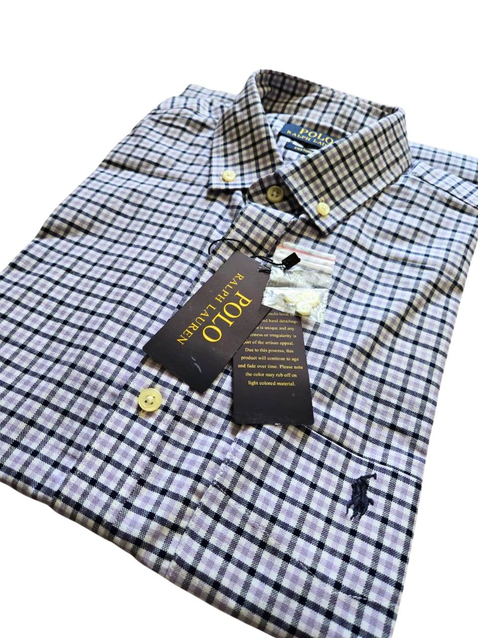 RL Shirt (With Pocket)