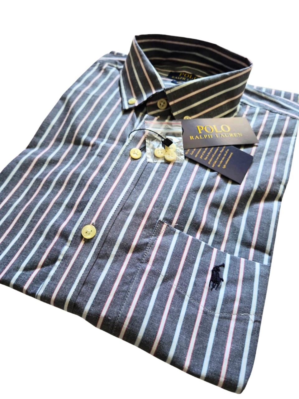 RL Shirt (With Pocket)