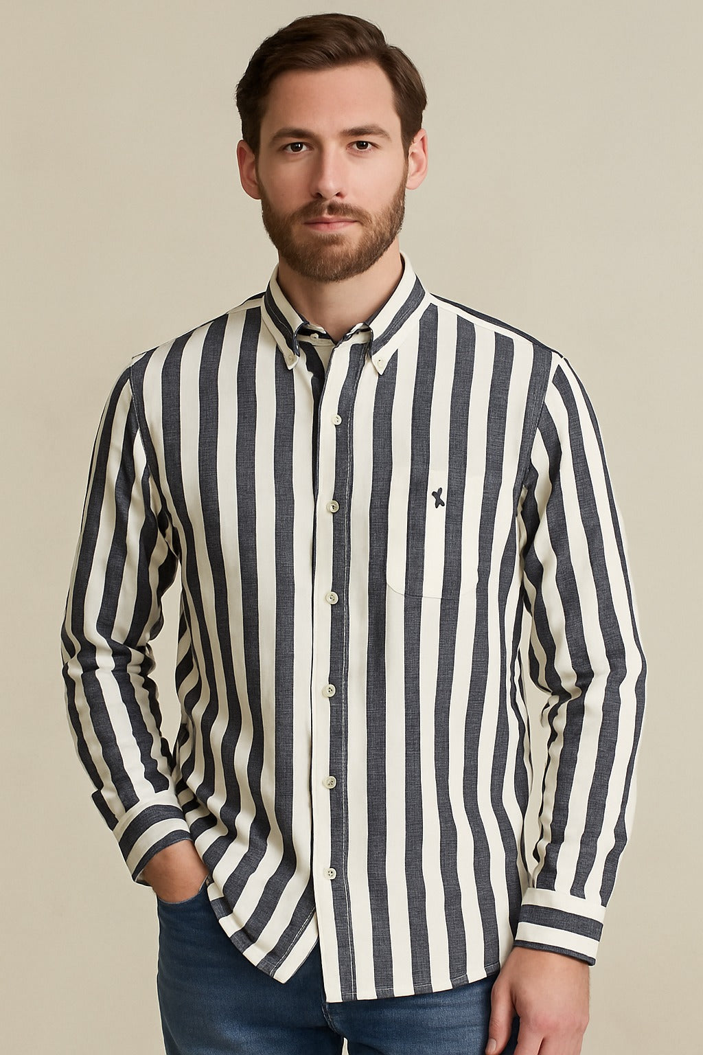 RL Shirt (With Pocket)
