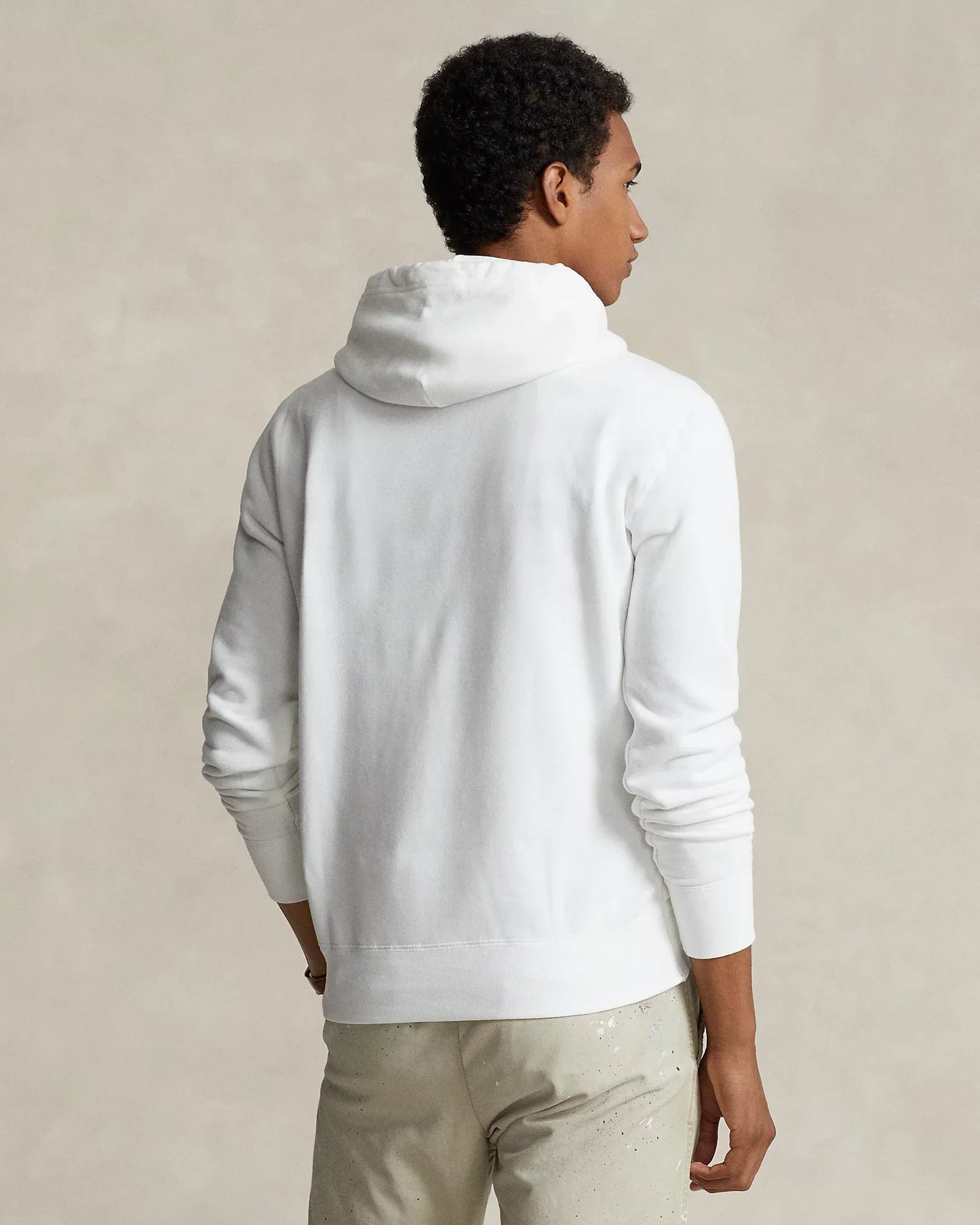 RL Fleece Hoodie (White)