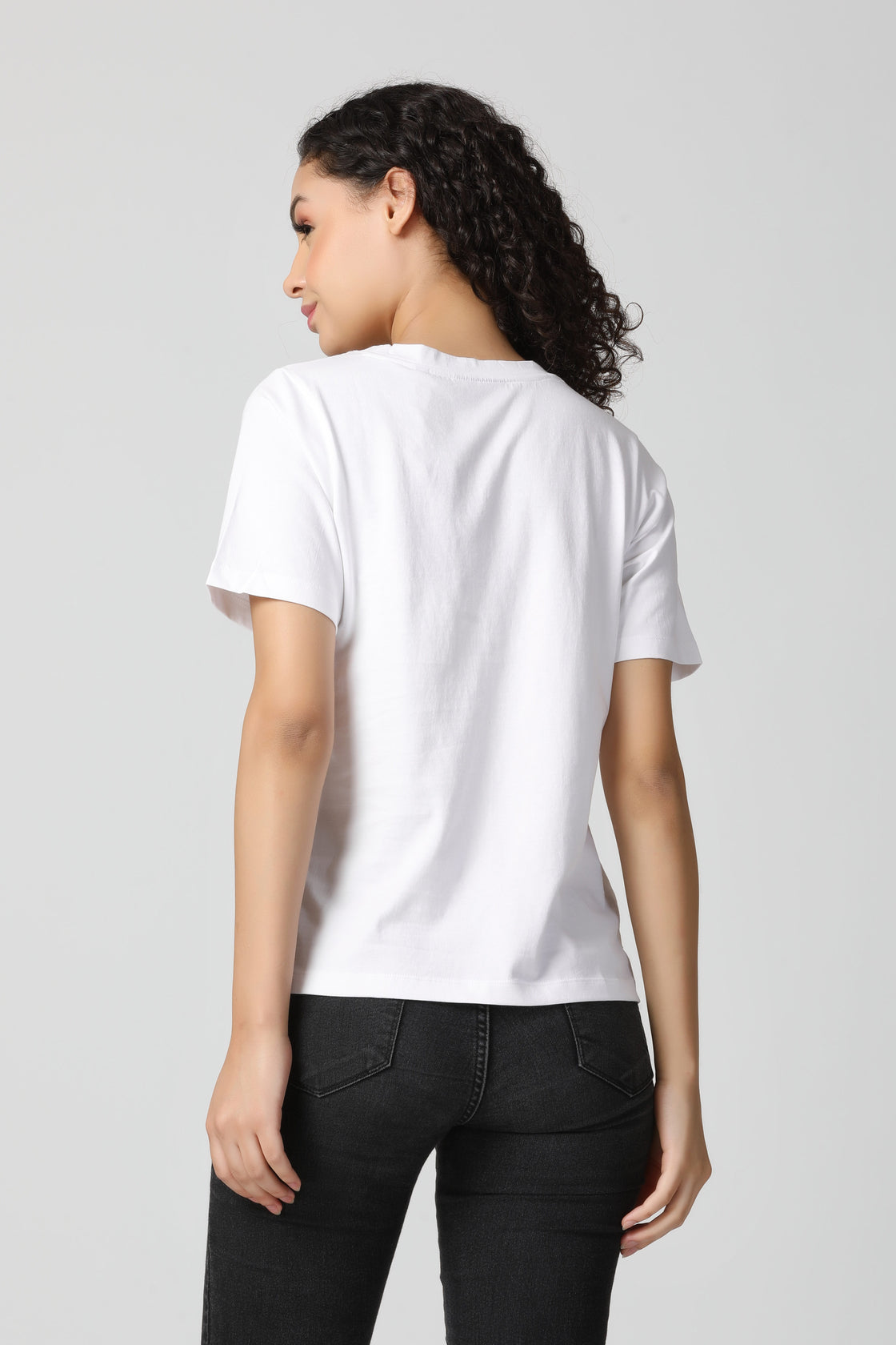 Luxurious 5D Emboss Gold Foil print T-Shirt