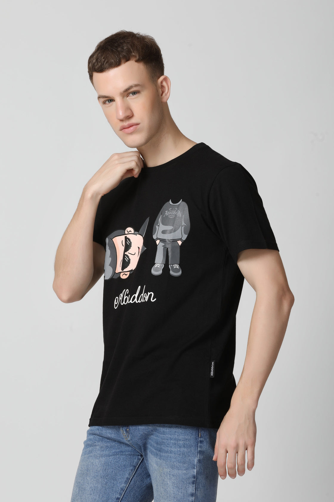 Cartoon Non-Pvc Print T-shirt