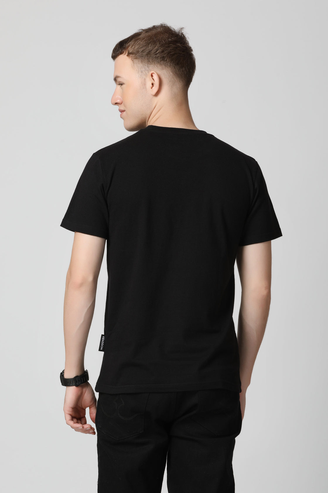 Metallic Gold Foil Signature Coin T-Shirt