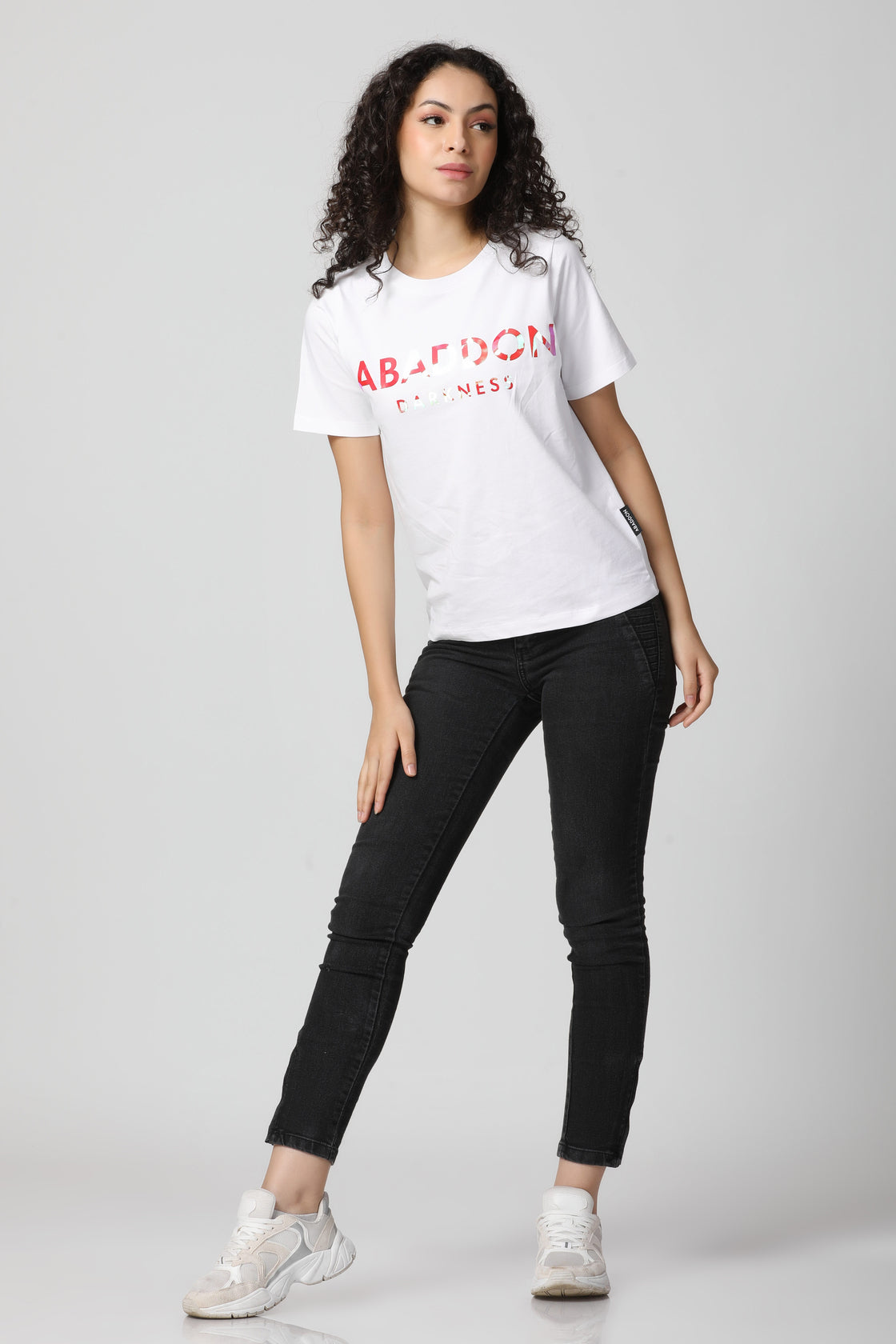 Vinyl Logo Print T-Shirt