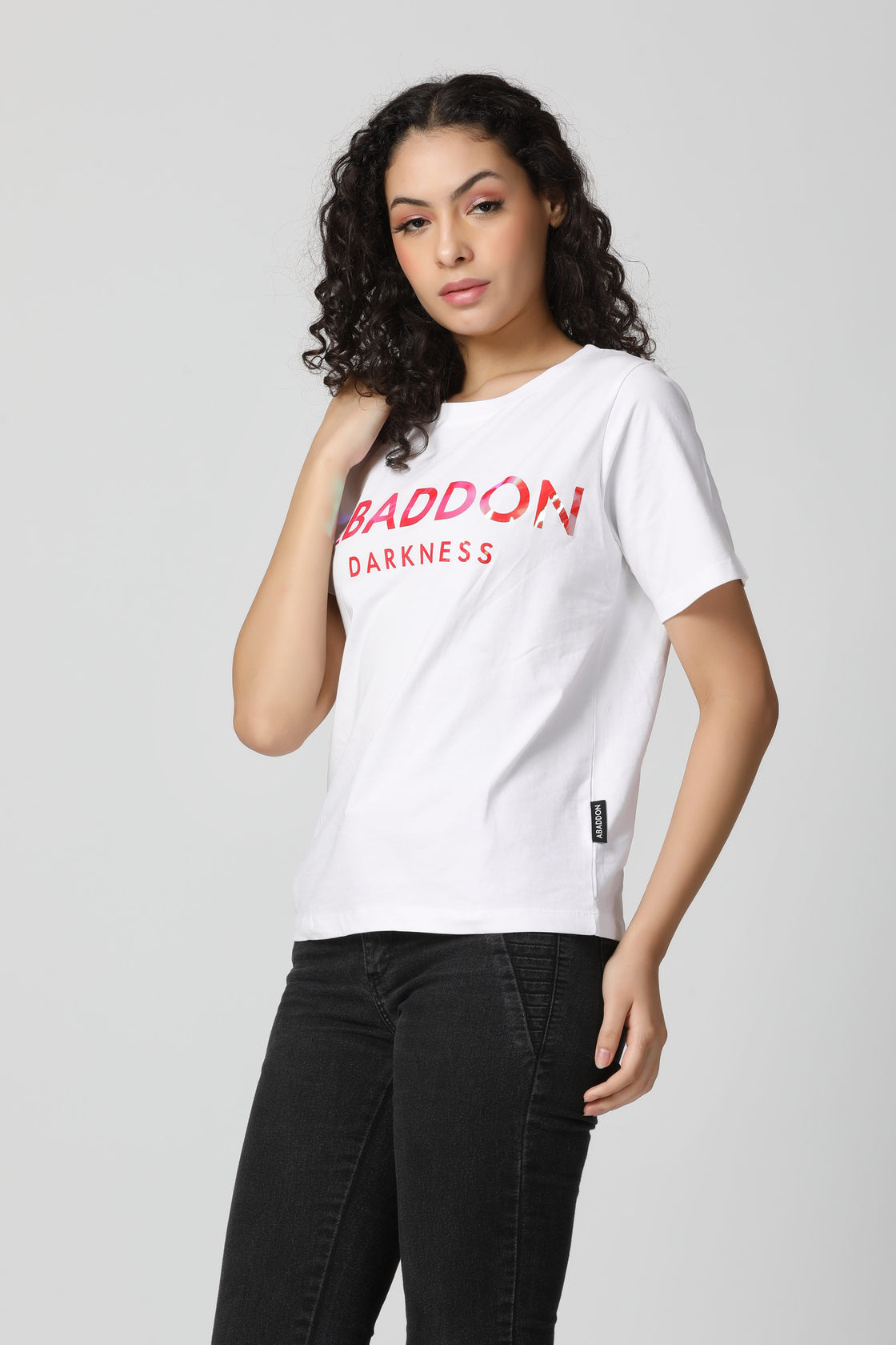 Vinyl Logo Print T-Shirt