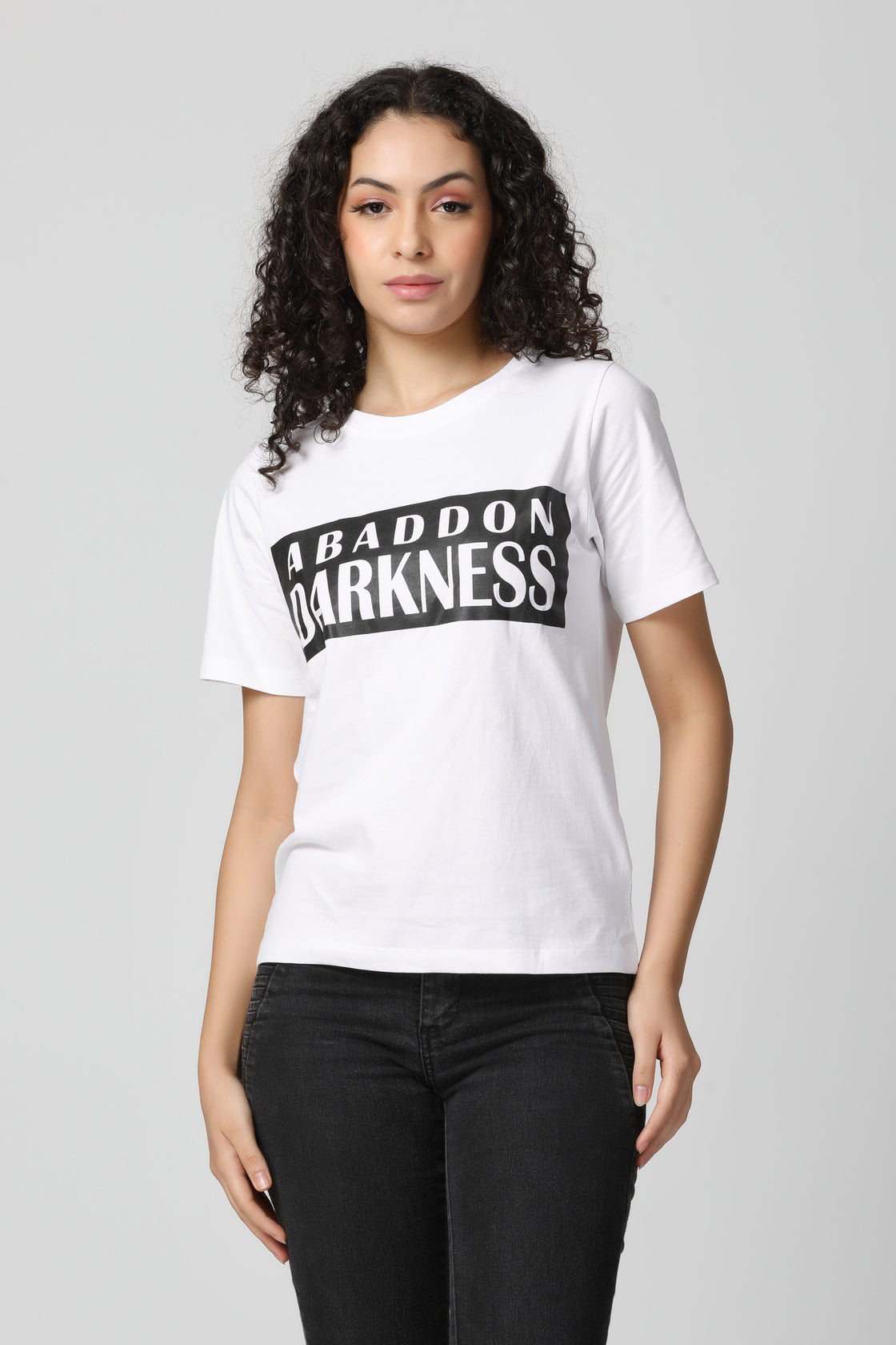 Abaddon Non-Pvc Crop box Tshirt