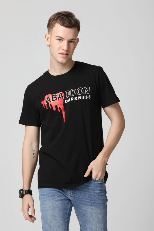 HD Print With Spread Logo T-Shirt