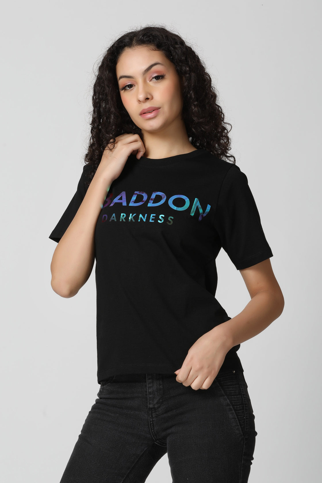 Vinyl Logo Print T-Shirt