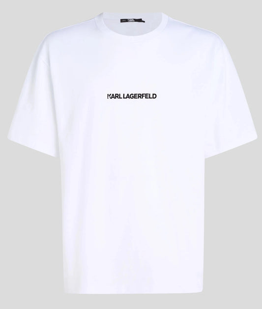 KARL Outline Logo Front Back (White)