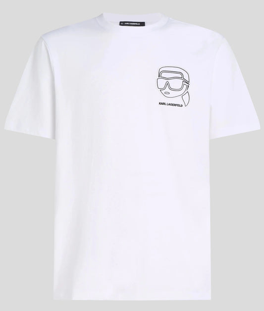 KARL Small Icon Outline (White)