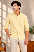 Yellow Shirt Multi Logo