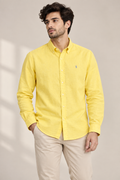 ABD Lemon Yellow LINEN Shirt
