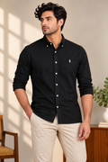 ABD Black LINEN Shirt