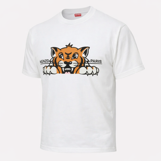 Kenzo White Tiger Tshirt