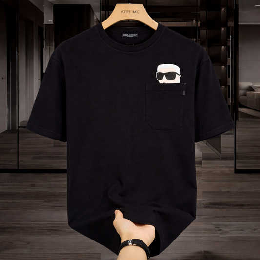 KARL Small Icon With Pocket (Black)