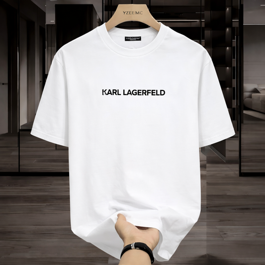 KARL Outline Logo Front Back (White)