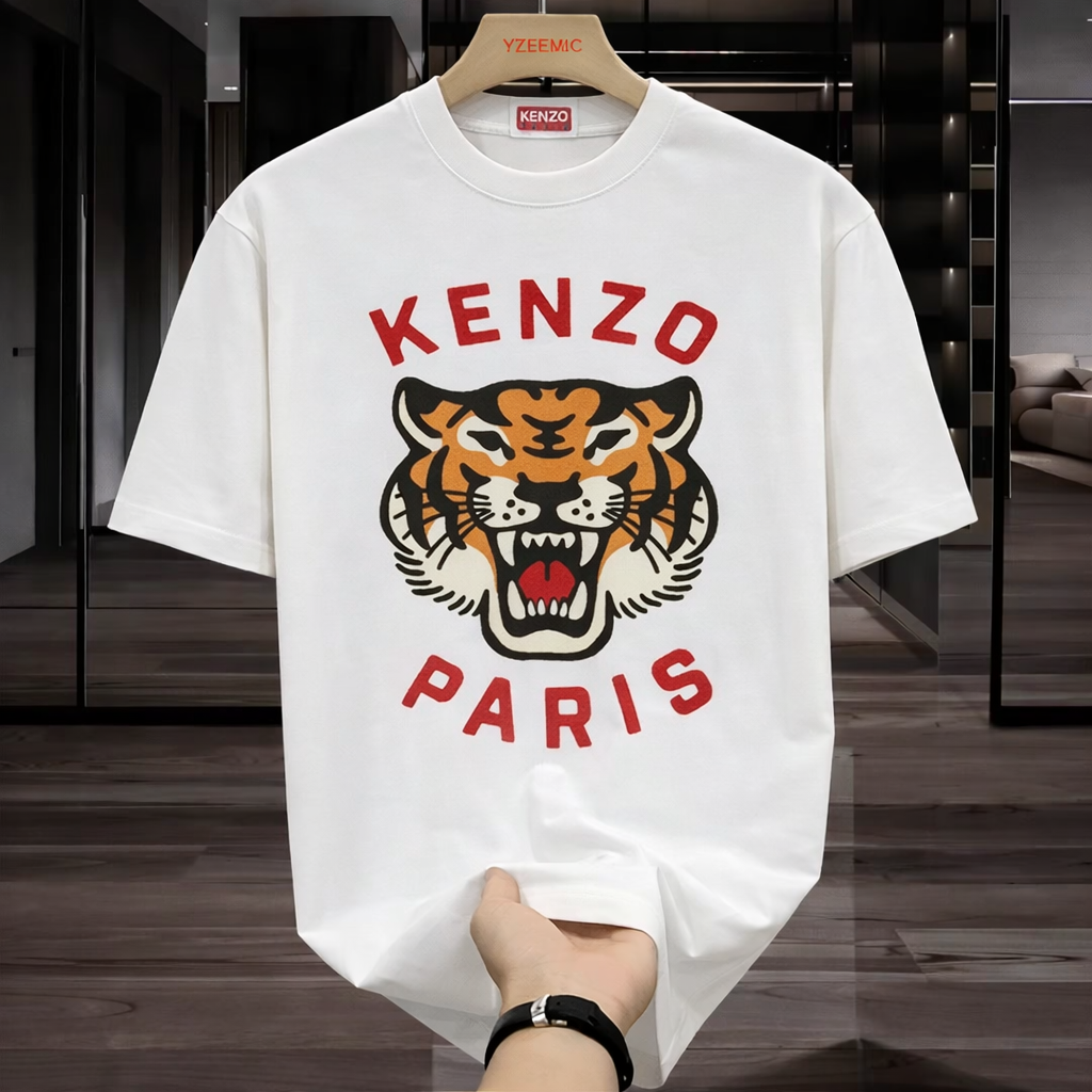 Kenzo (White) Tiger Big Print