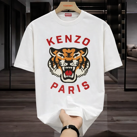 Kenzo (White) Tiger Big Print