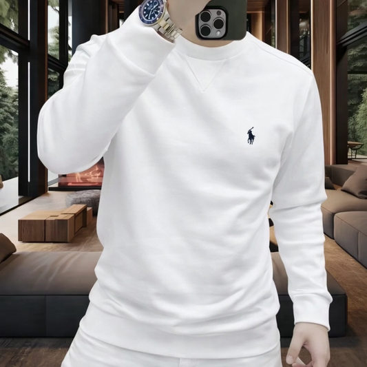 RL Fleece Sweatshirt (White)