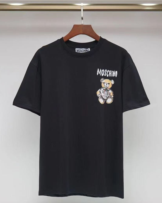 Moschino Drawn Black Teddy Tshirt