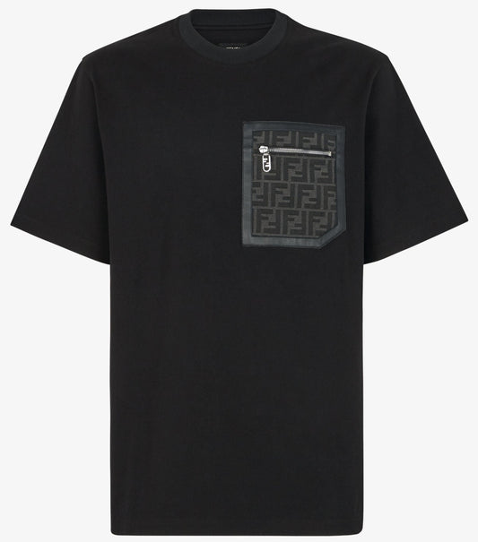 Fendi Pocket T-shirt Black