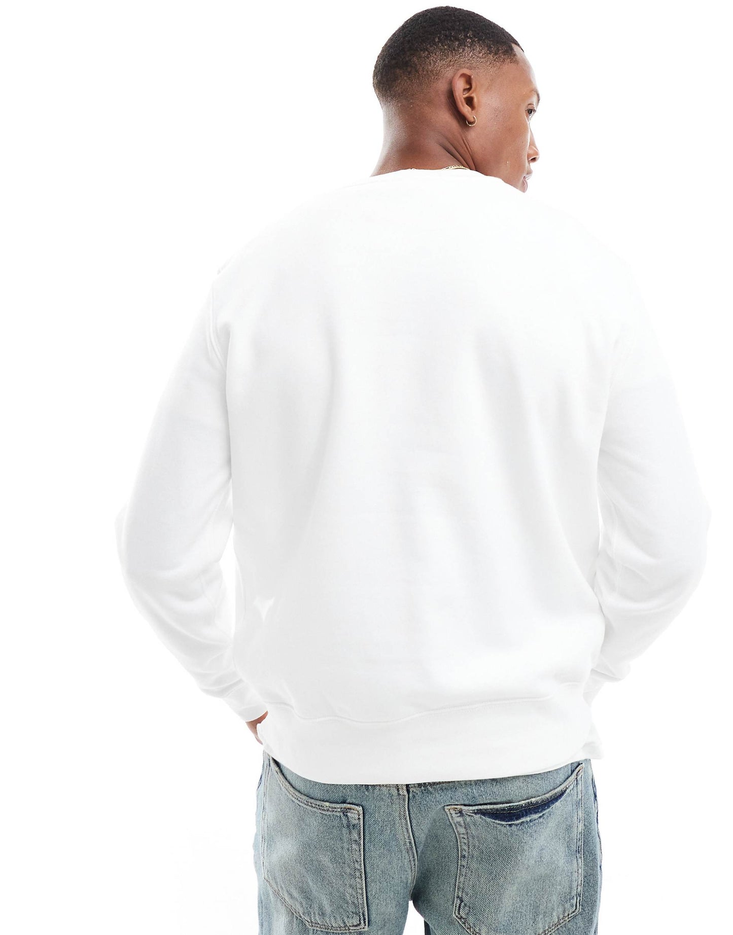 Rare Collection RL Fleece Sweatshirt (White Teddy Printed)