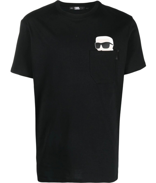 KARL Small Icon With Pocket (Black)