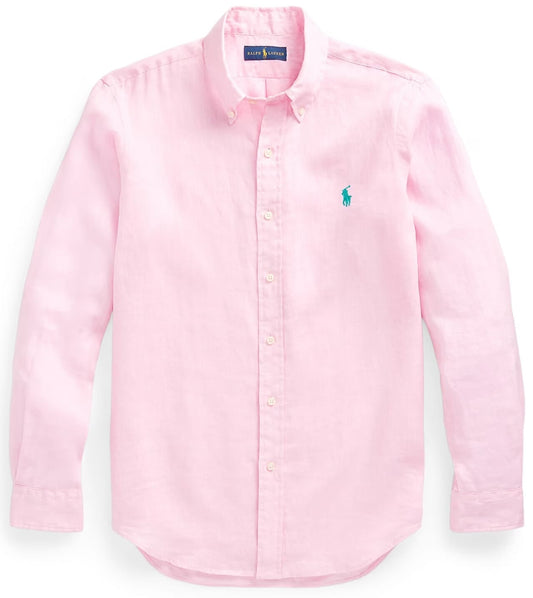 Pink Oxford Multi Logo
