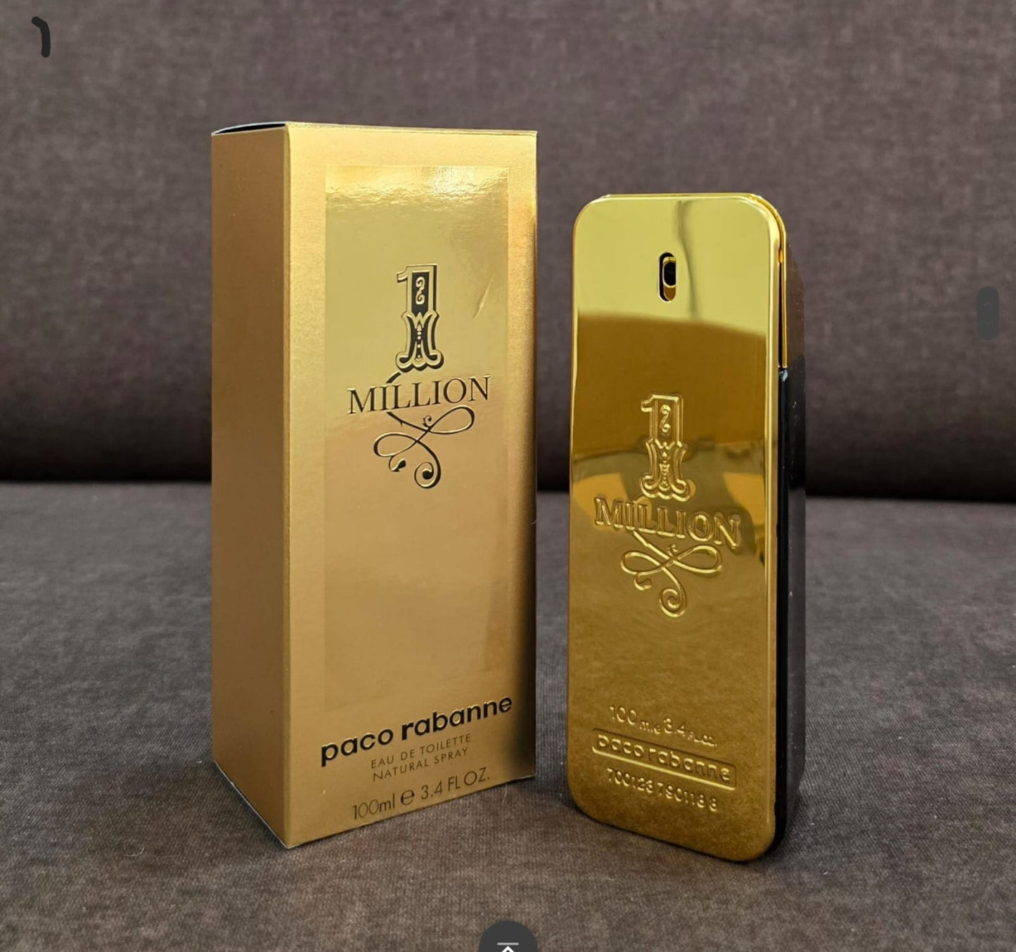 Paco Rabanne 1 Million 100ml (RETAIL BOX NOT TESTER BOX)