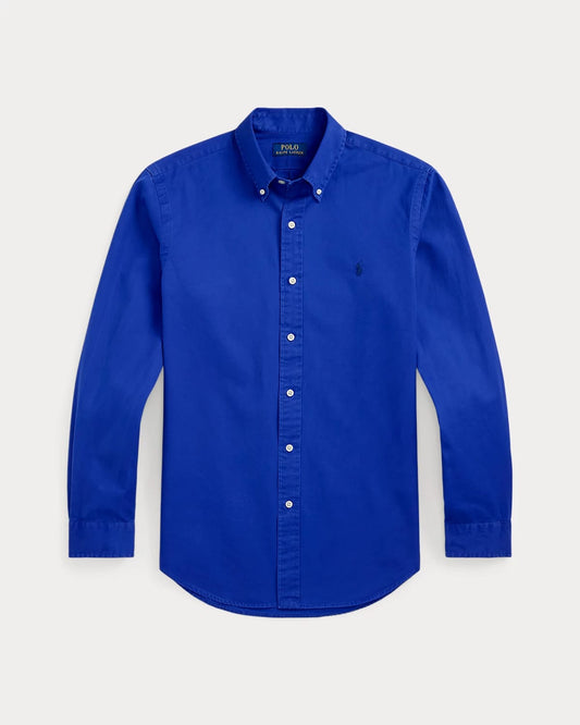 ABD Poplin Royale Blue Shirt