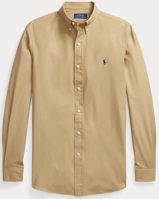 ABD Poplin Tan Shirt