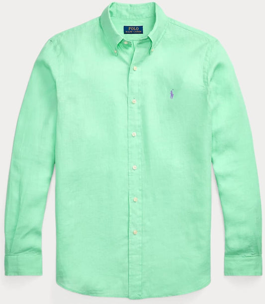 ABD Sea Green LINEN Shirt