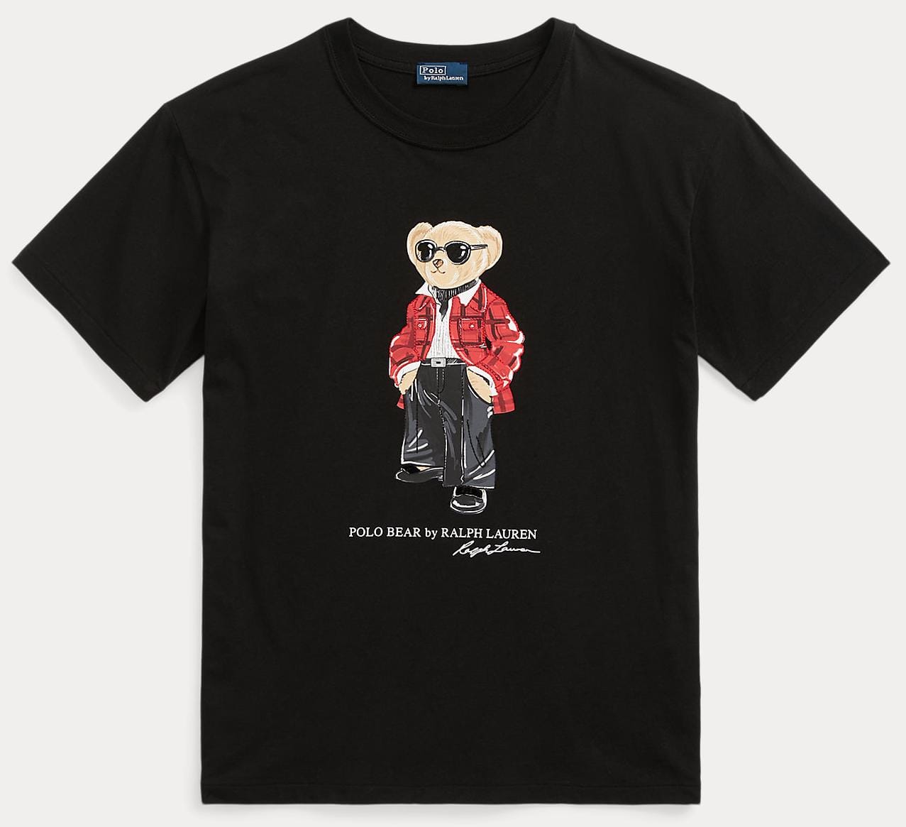 Women Teddy Bear Tshirt Black
