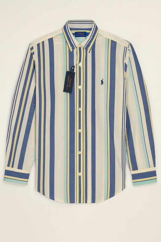 RL Shirt Multi Stripes (With Pocket)