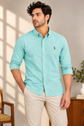 MINT GREEN Oxford Multi Logo
