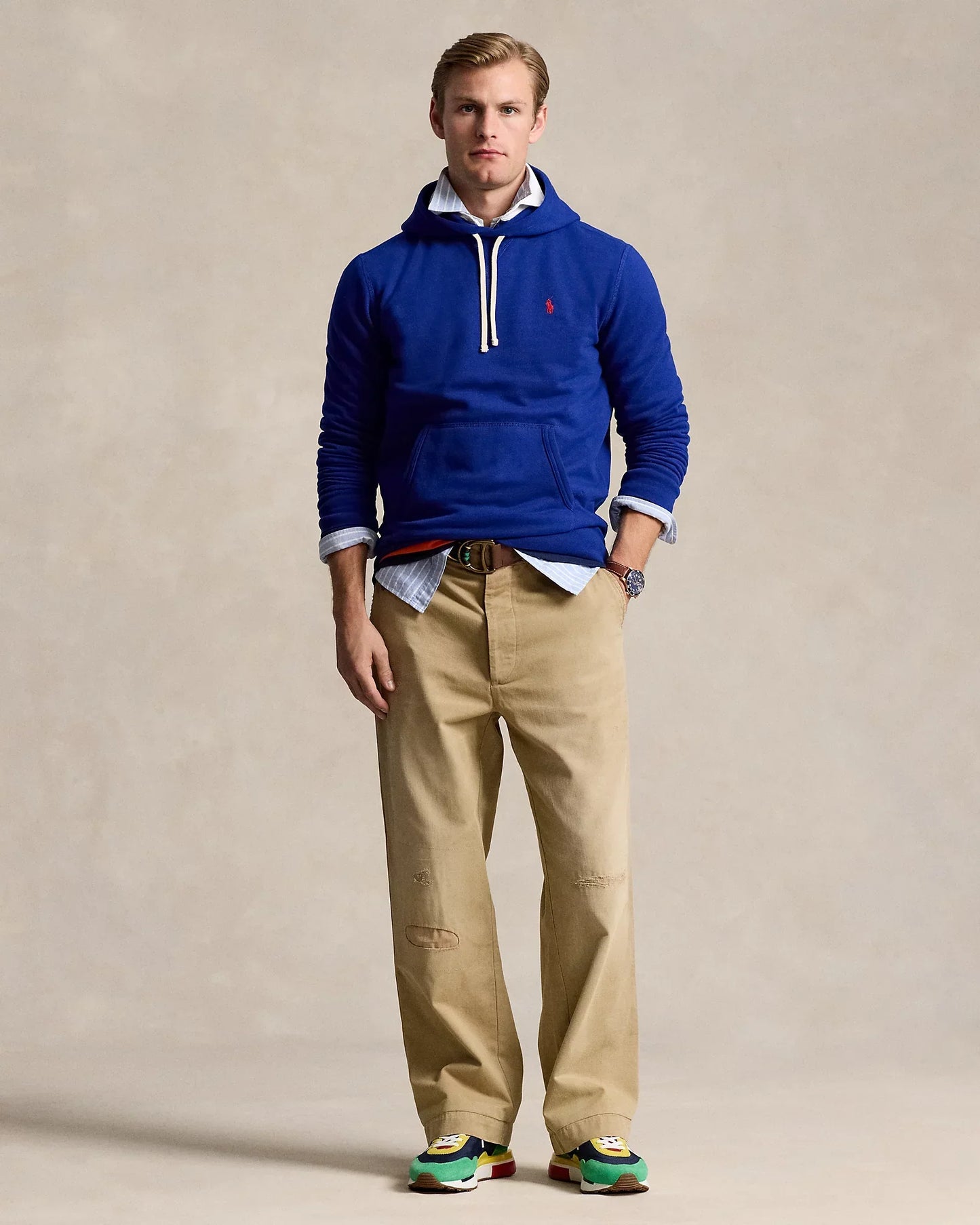 RL Fleece Hoodie (Royale Blue)