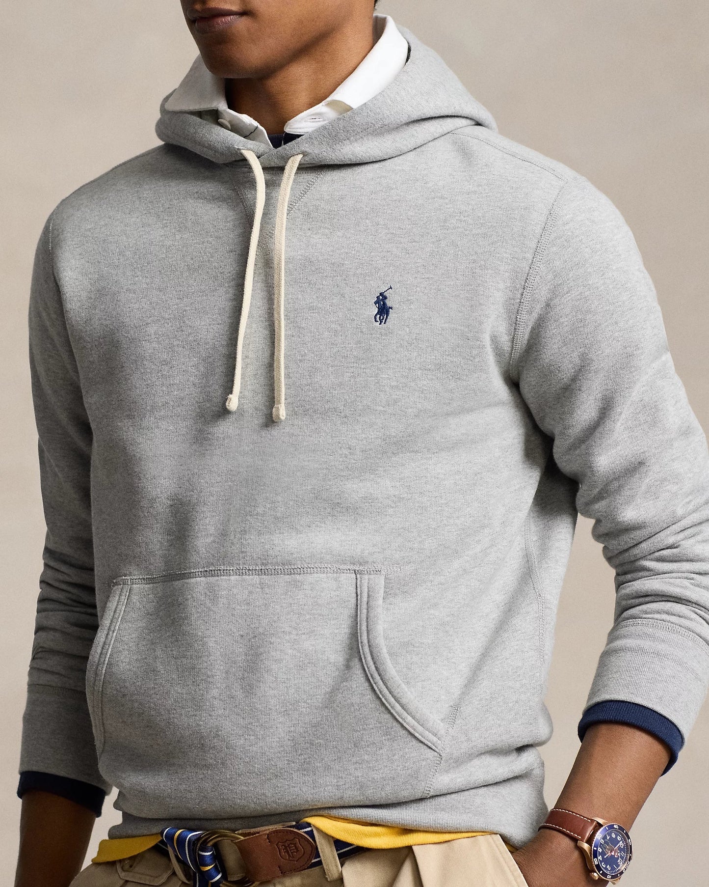 RL Fleece Hoodie (Grey)