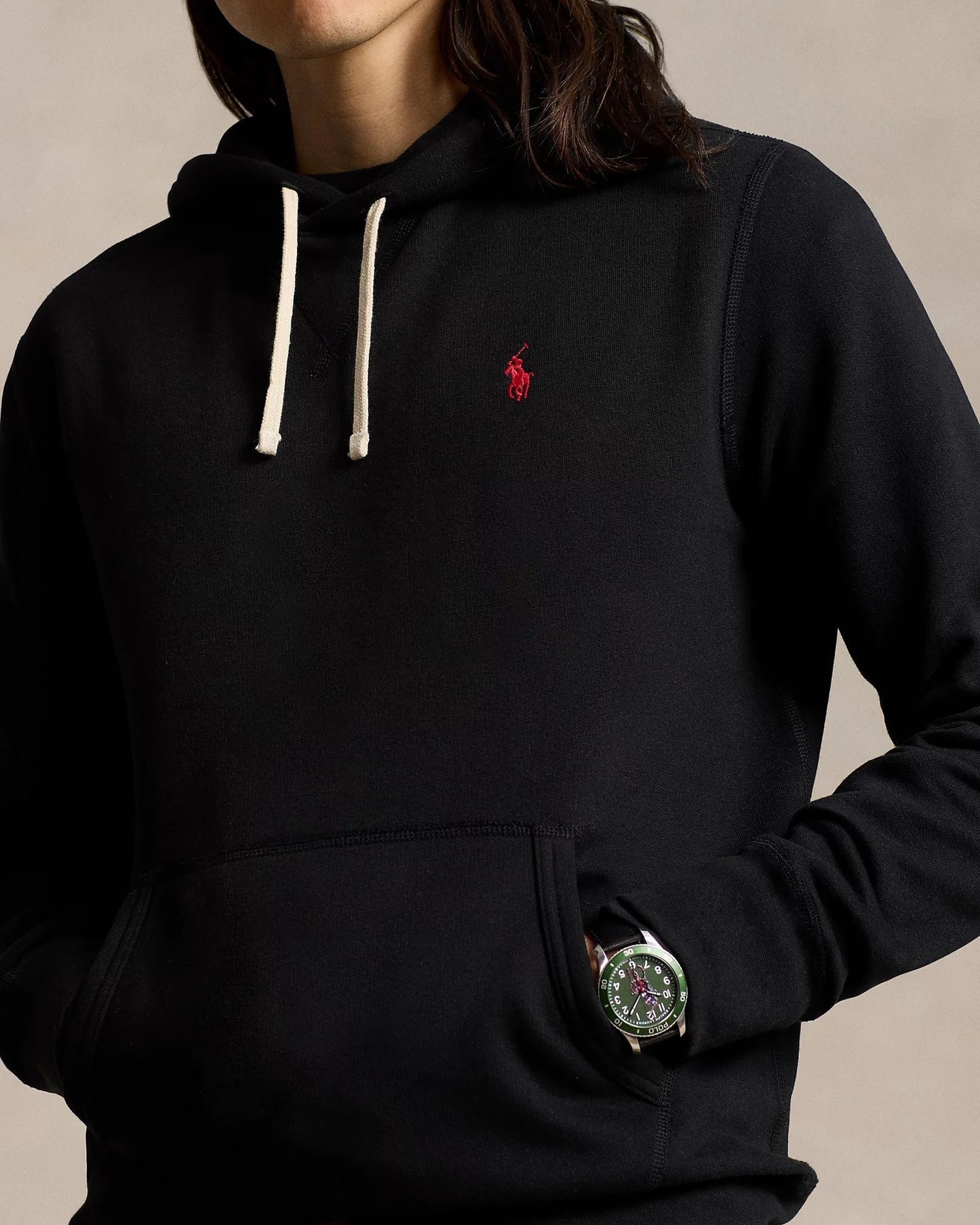 RL Fleece Hoodie (Black)